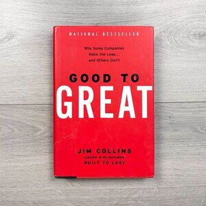 Good to Great by Jim Collins Hardcover Business Book